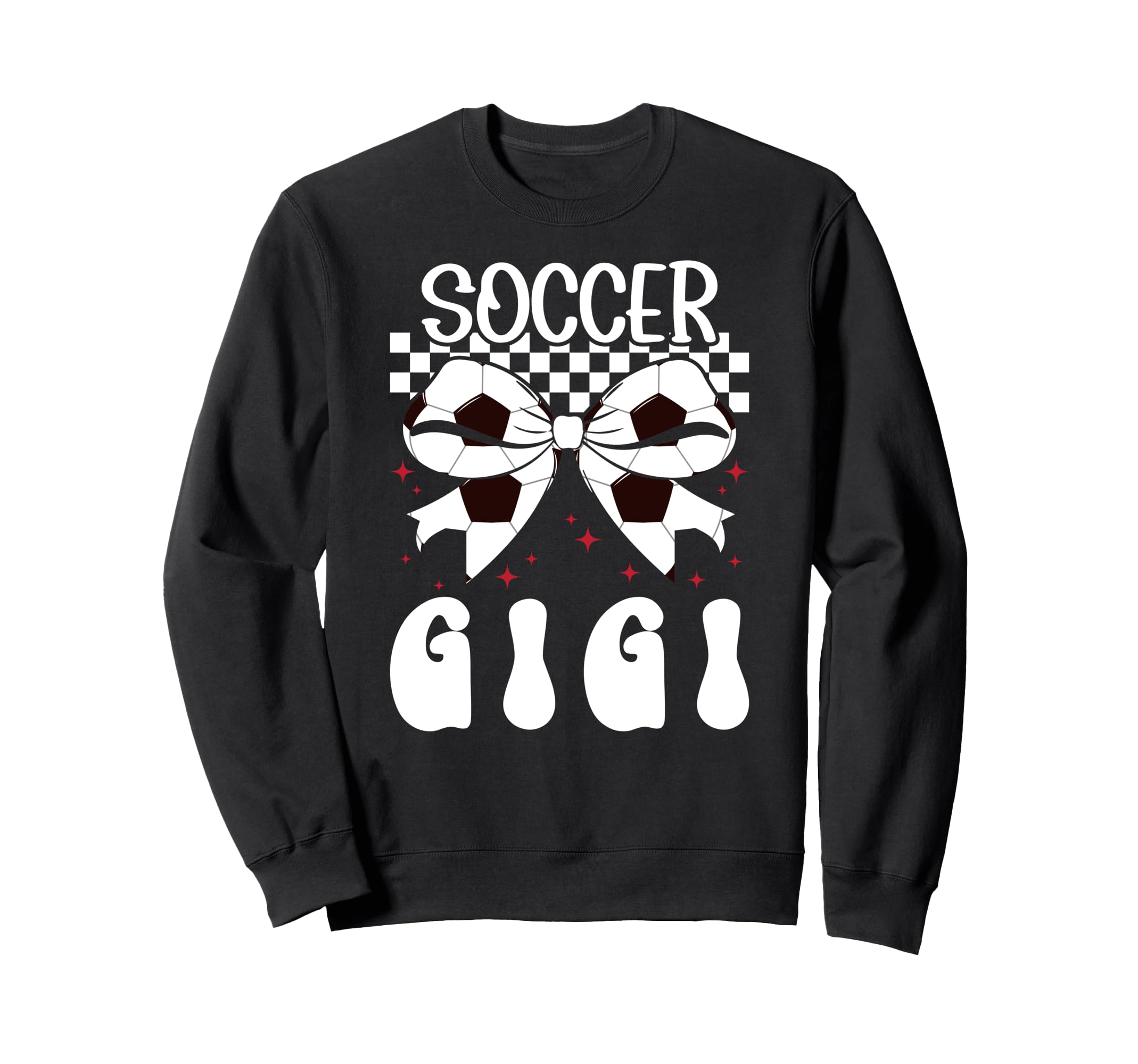 Soccer Gigi Coquette Gigi Soccer Sweatshirt - Unique Graphic for Adults