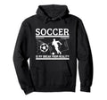 Soccer Is My Break From Reality Funny Hoodie - Aesthetic Graphic Men Women