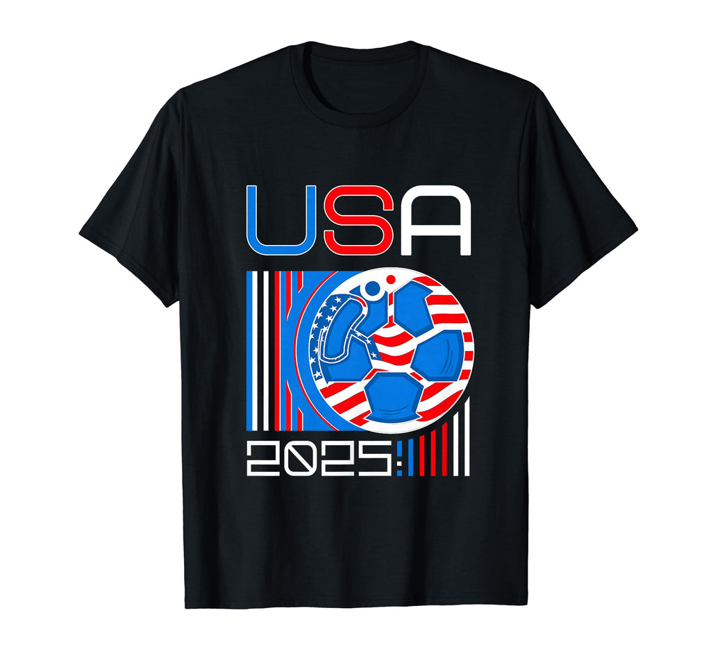 2025 Soccer Player Sports Soccer T-Shirt - Minimalist Print Unisex