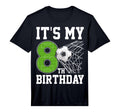 Its My 8Th Birthday Soccer Player 8 T-Shirt - Custom Art Print Men Women