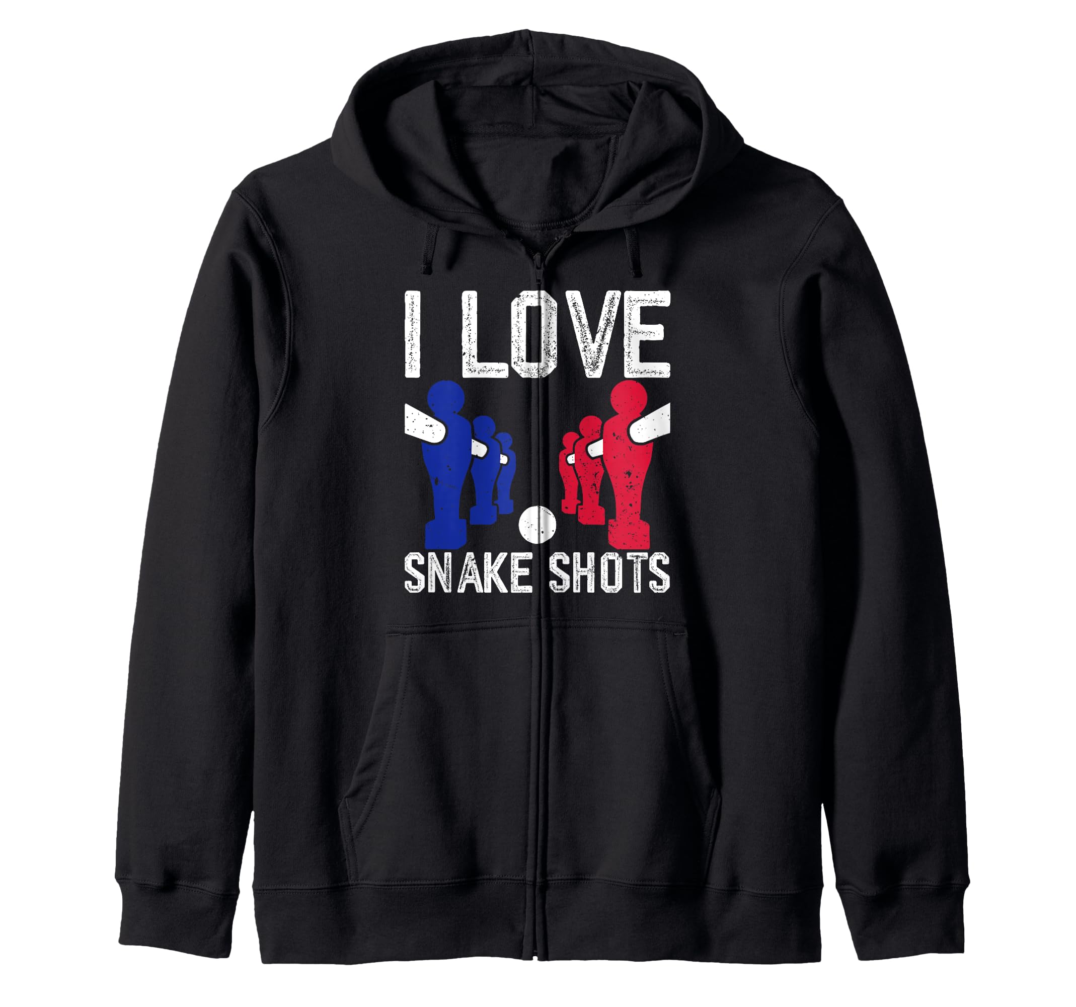 Funny Foosball Player Soccer Joke Sweatshirt - Minimalist Print Men Women