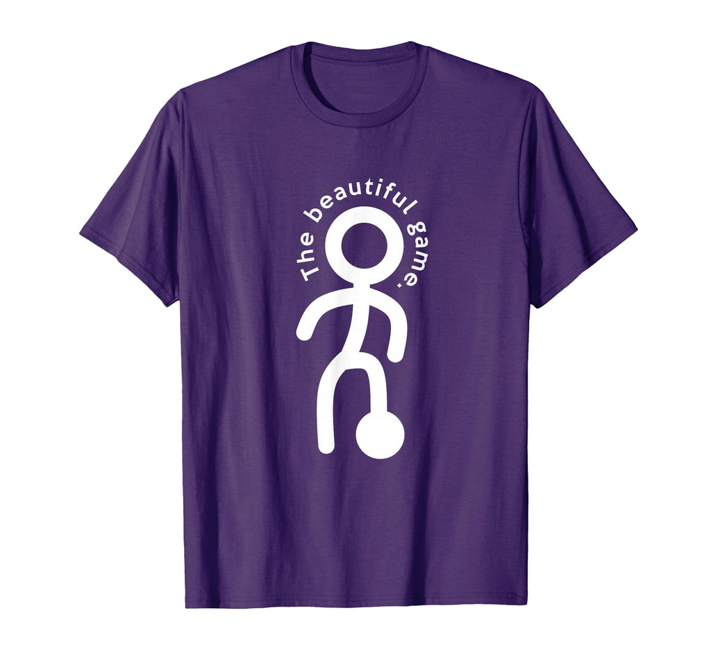 Beautiful Game Soccer T-Shirt - Trendy Graphic for Adults