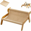 Scratcher Bed,Scratcher Couch,Scratcher Lounger,for Indoor Cats,Sisal Scratcher 2 in 1 Cat Couch, Wear-Resistant Scratching Lounge Chair,Additional Gift Sisal Scratcher