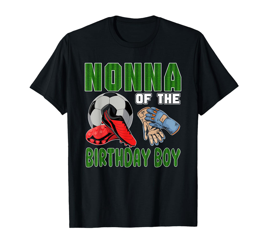 Nonna Birthday Soccer Group Family T-Shirt - Trendy Graphic for Adults