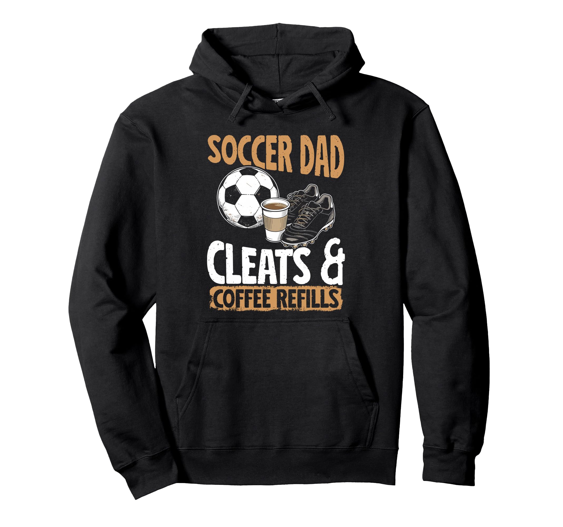 Soccer Dad Coffee Lover Hoodie - Trendy Graphic Men Women