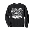 C J S Religious Christian Soccer Hoodie - Custom Art Print Men Women