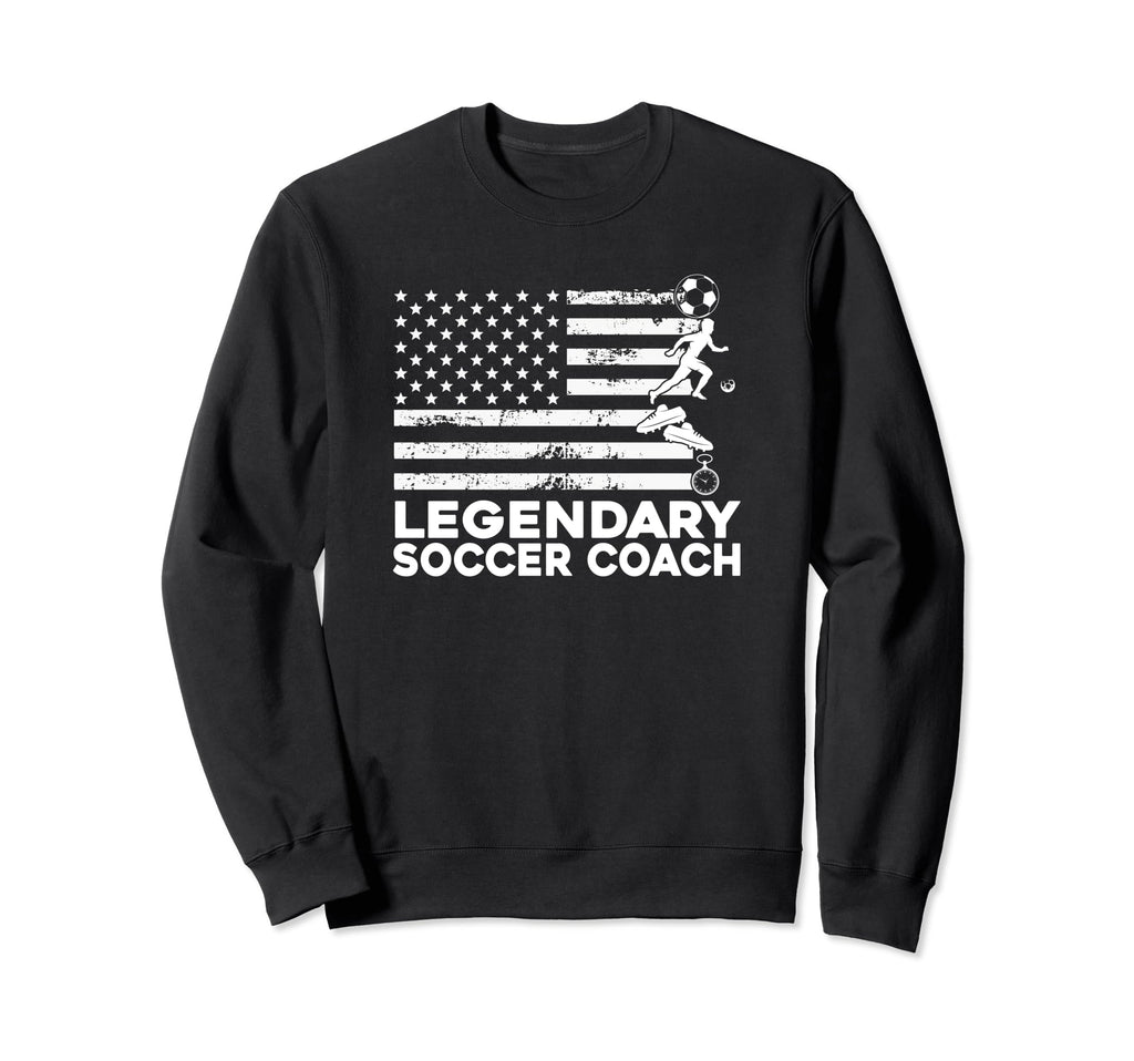 Soccer Coaching Training Trainer Sweatshirt - Minimalist Print Unisex