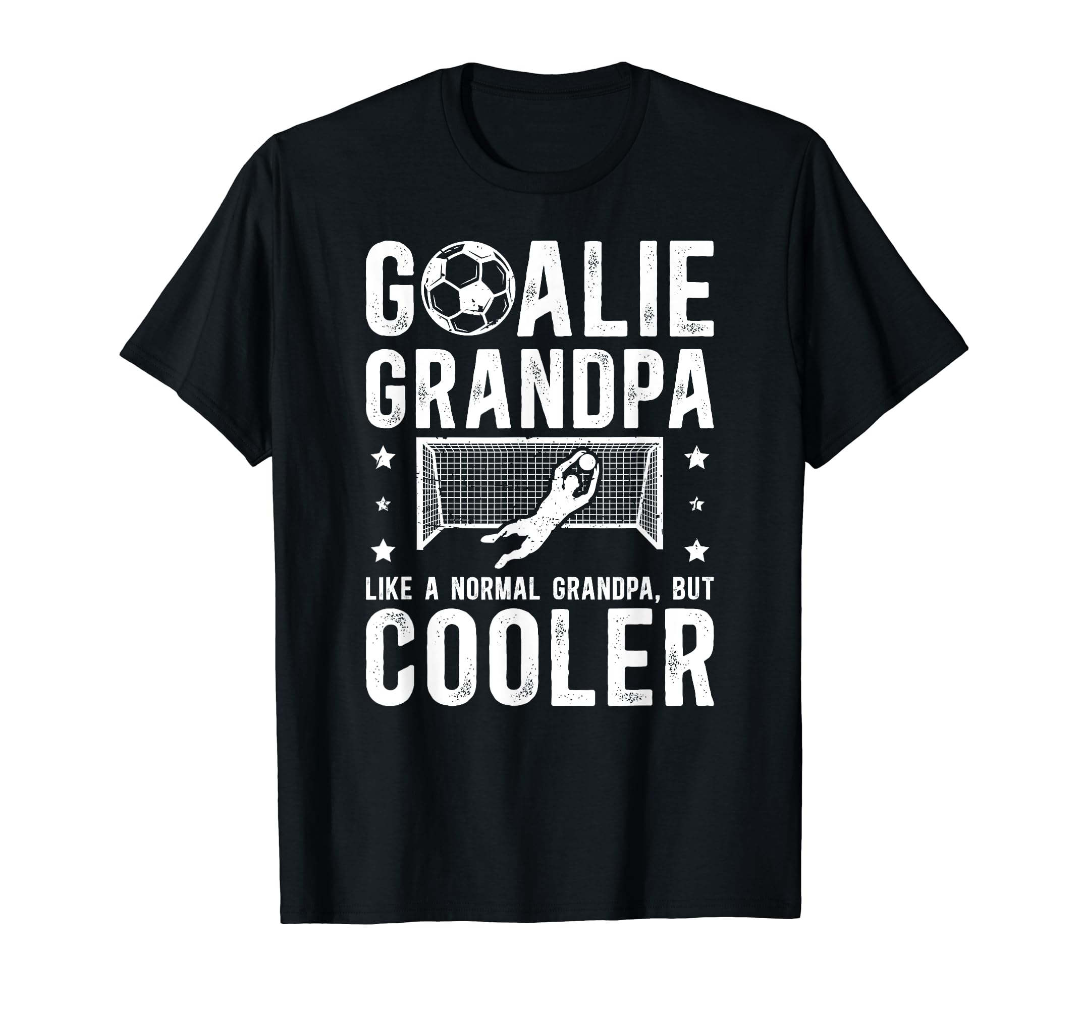 Soccer Goalie Grandpa Soccer Goalkeeper T-Shirt - Custom Art Print Unisex