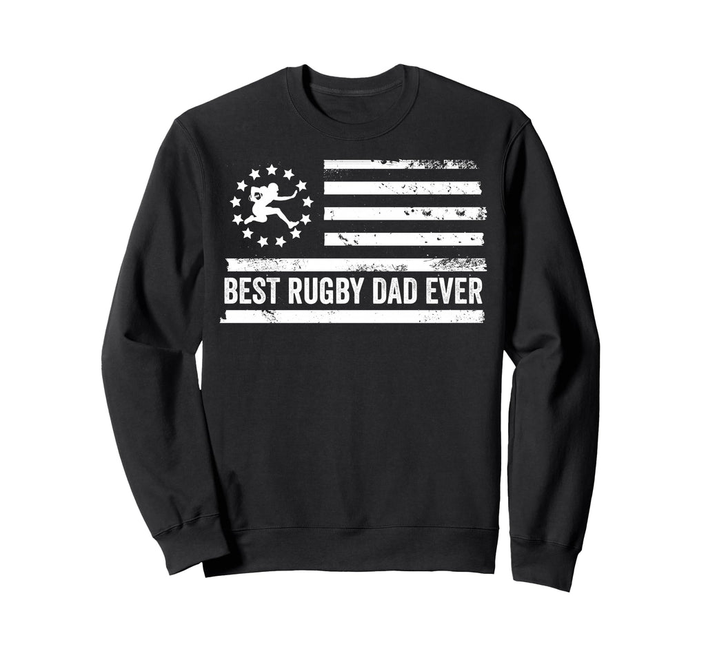 Rugby Player Coach Team Us Sweatshirt - Casual Everyday Wear Unisex