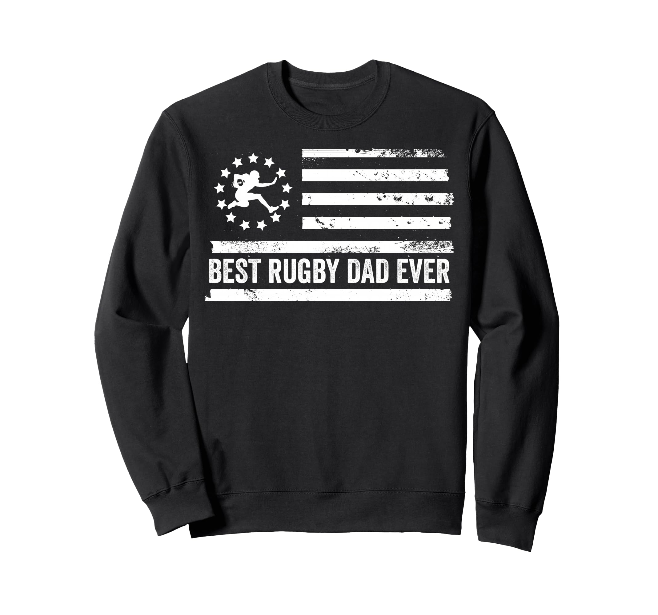 Rugby Player Coach Team Us Sweatshirt - Casual Everyday Wear Unisex