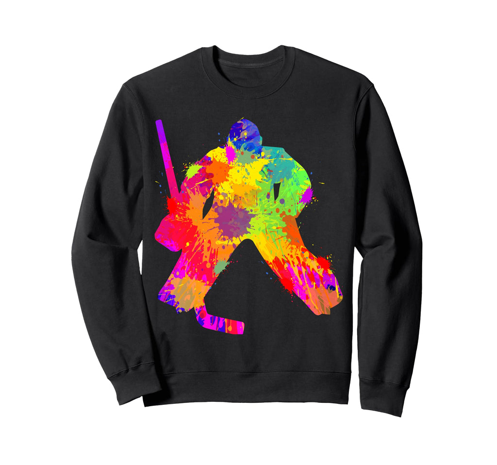Ice Hockey Goalkeeper Children Sweatshirt - Trendy Graphic Men Women