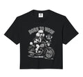Poodle Motorbike Love Footbal Soccer T-Shirt - Trendy Graphic for Adults