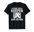 Funny Hockey Keeper Brother Hockey T-Shirt - Novelty Apparel for Adults