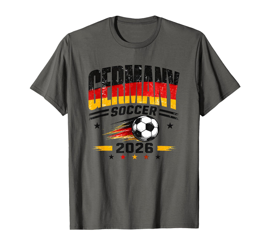 Germany Soccer Teams Game Football T-Shirt - Casual Everyday Wear Unisex