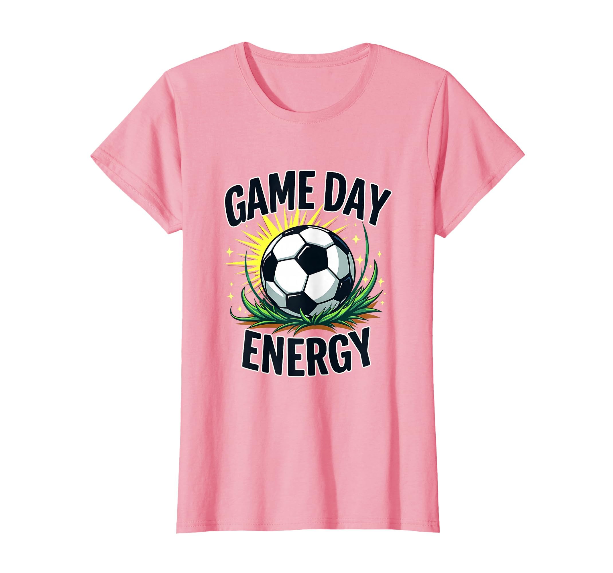 Game Day Energy Soccer Fan T-Shirt - Streetwear Style Men Women