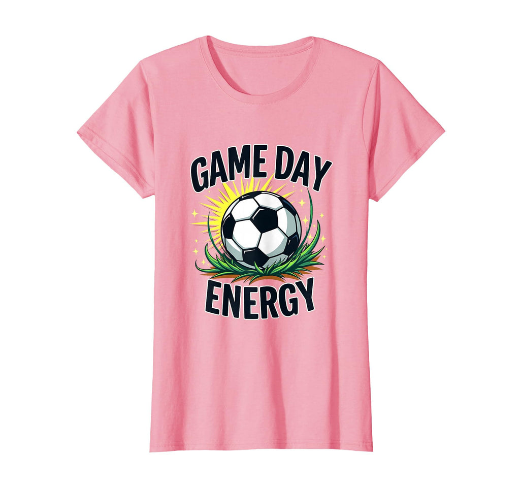 Game Day Energy Soccer Fan T-Shirt - Streetwear Style for Adults