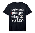 My Favorite Soccer Player Calls Me T-Shirt - Casual Everyday Wear Unisex