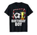 Soccer Birthday Theme Party T-Shirt - Graphic Print for Adults