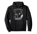 Newfoundland Motorbike Love Footbal Hoodie - Aesthetic Graphic for Adults