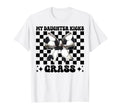 My Daughter Kicks Grass Soccer Mom T-Shirt - Streetwear Style for Adults