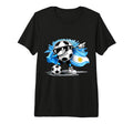Dabbing Ball Soccer Argentina Flag T-Shirt - Graphic Print for Adults