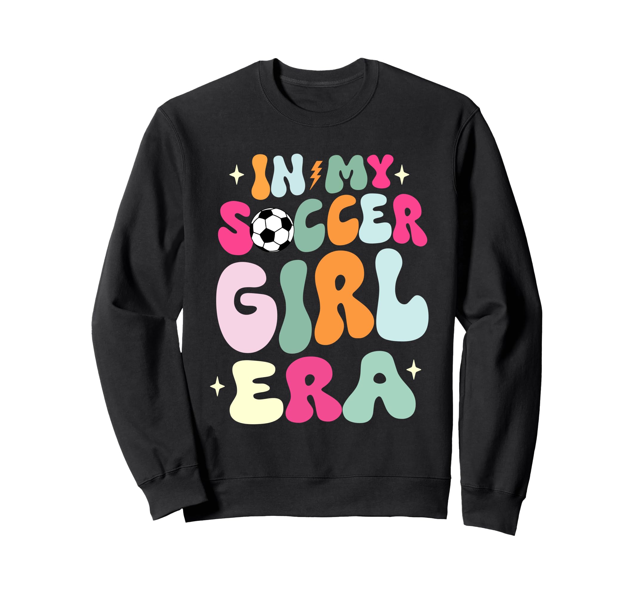 My Soccer Era Groovy Soccer Sweatshirt - Custom Art Print Unisex