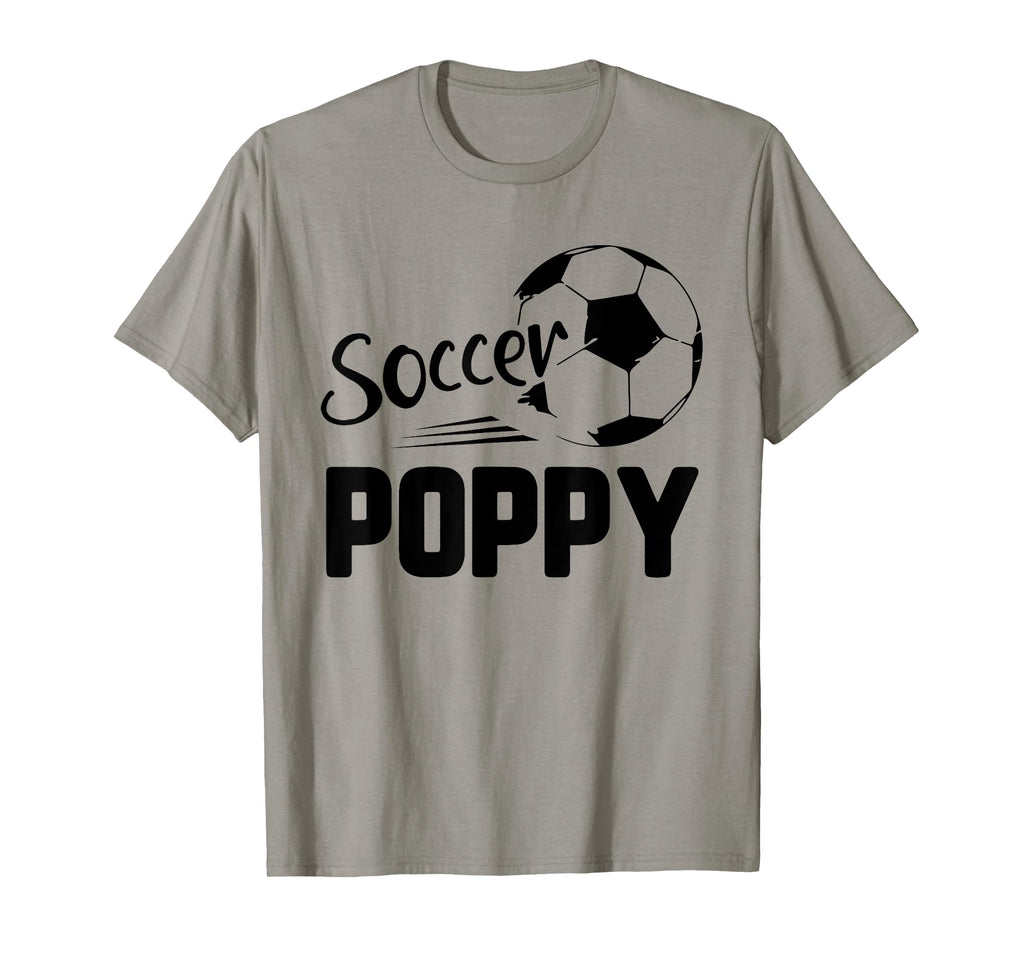 Soccer Poppy Love Soccer Player T-Shirt - Streetwear Style Men Women