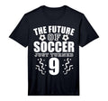 Future Soccer Just Turned 9Th T-Shirt - Fun Novelty Design for Adults