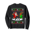 Reindeers Playing Soccer Ugly Sweatshirt - Trendy Graphic for Adults