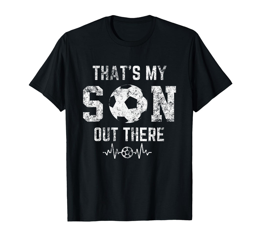 Soccer Mom Thats My Son Out There T-Shirt - Graphic Print for Adults