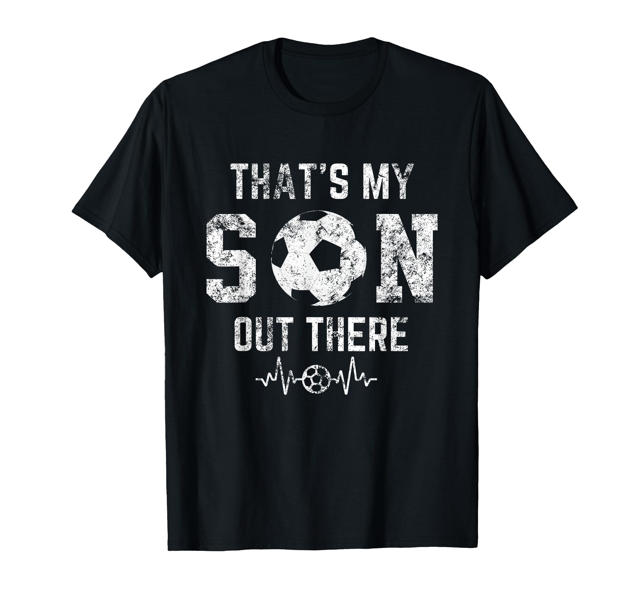 Soccer Mom Thats My Son Out There T-Shirt - Graphic Print for Adults