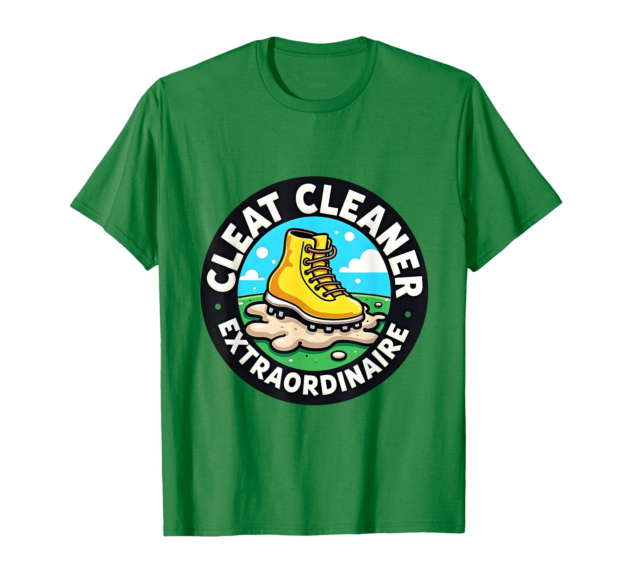 Cleat Cleaner Extraordinaire Soccer Mom T-Shirt - Novelty Apparel Men Women