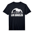 Los Angeles Skyline Soccer Lover T-Shirt - Casual Everyday Wear for Adults