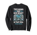 Proud Hockey Goalie Mama Ice Sweatshirt - Custom Art Print Men Women