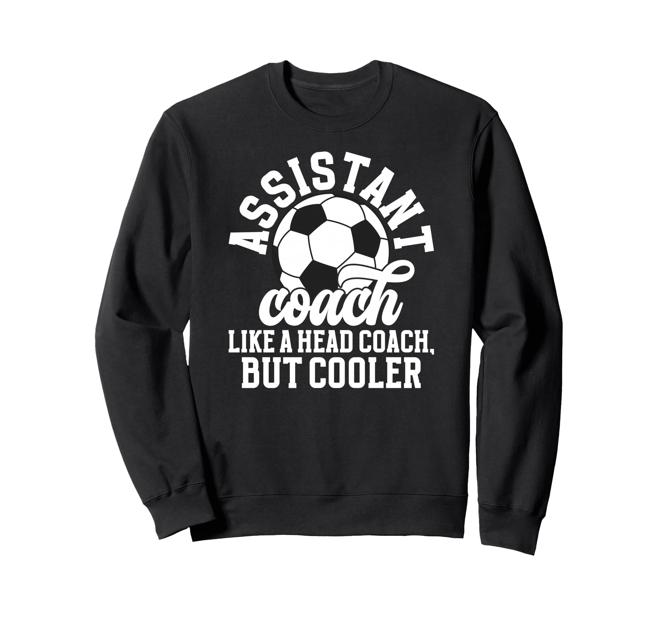 Soccer Assistant Coach Definition Soccer Sweatshirt - Graphic Print Unisex