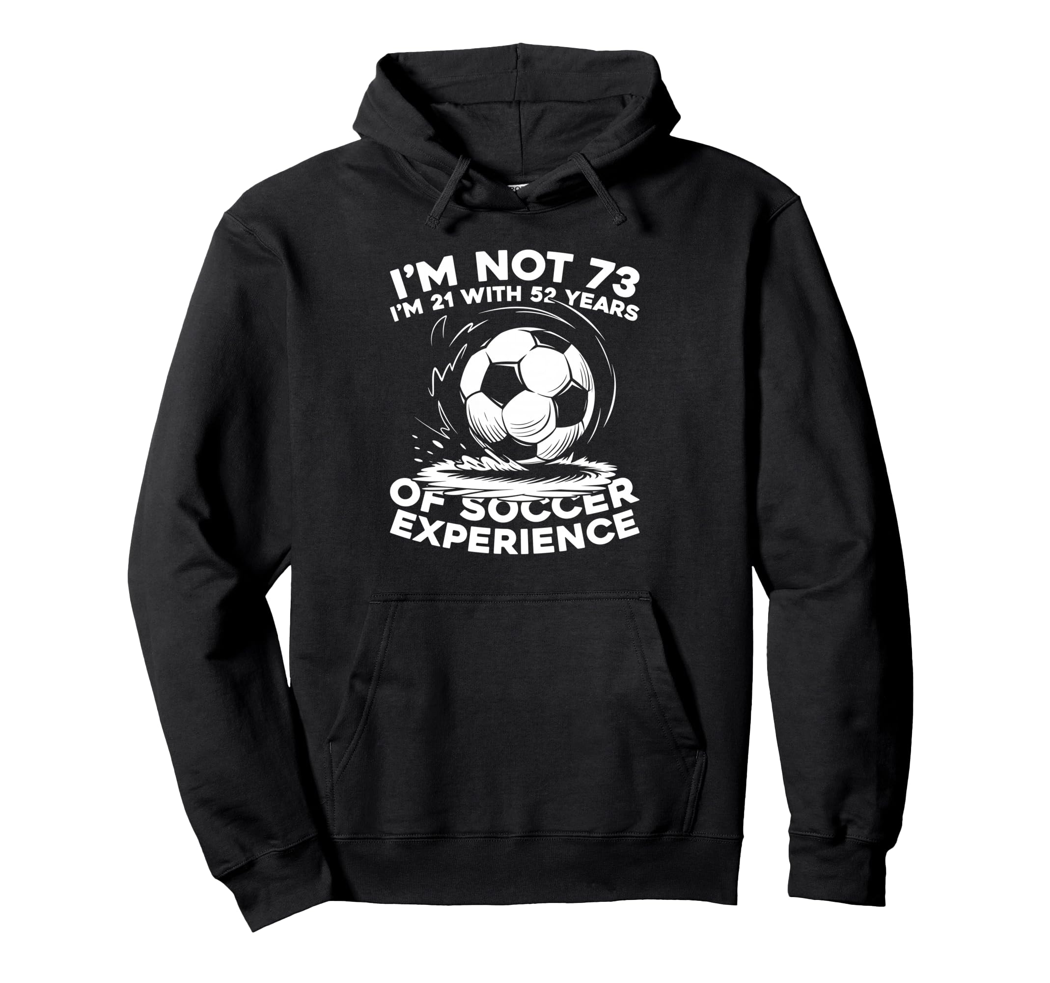 73Th Birthday Soccer Team Sports Player Hoodie - Streetwear Style Unisex
