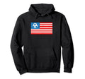 Distressed American Flag Soccer Hoodie - Novelty Apparel Men Women