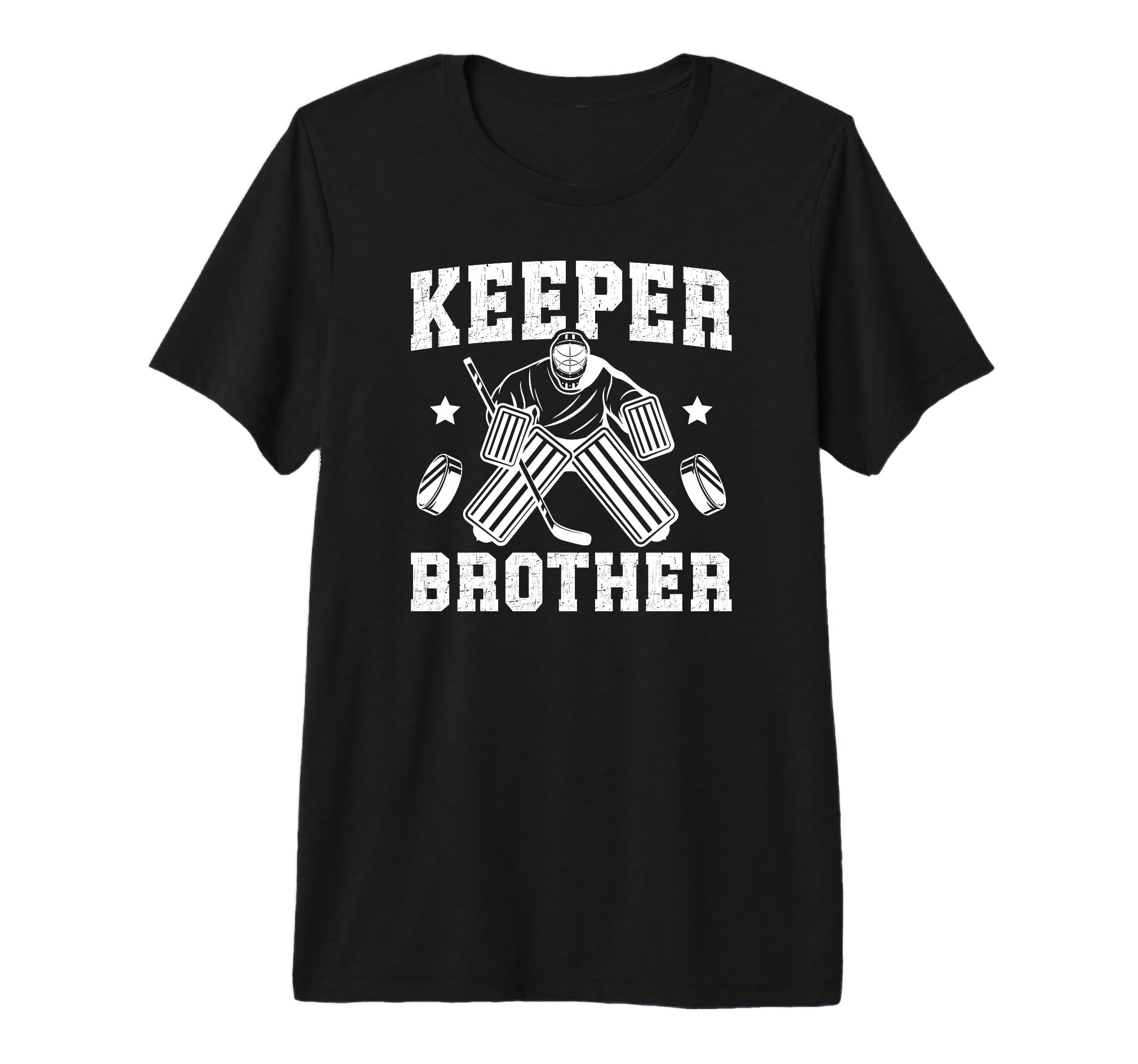 Ice Hockey Keeper Brother Hockey T-Shirt - Streetwear Style Men Women