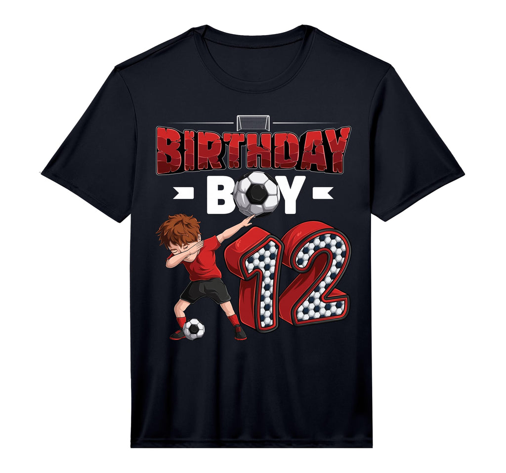 Dabbing 12 Year Old Soccer Player T-Shirt - Aesthetic Graphic for Adults