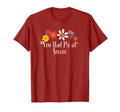 Flowers Drawing You Had Me Soccer T-Shirt - Fun Novelty Design Men Women