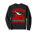 Soccer Accessories Soccer Player Sweatshirt - Novelty Apparel Unisex