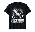 Senior Stepmom Class 2026 Soccer T-Shirt - Casual Everyday Wear Men Women