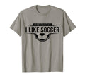 Apparently I Like Soccer Funny Game T-Shirt - Custom Art Print for Adults