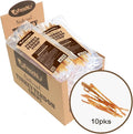 Afreschi Natural Turkey Tendon Strip 10 Units/Box, All Natural Human Grade Puppy Chew, USA-Sourced Turkey Tendon, Hypoallergenic, Easy to Digest, Rawhide Alternative