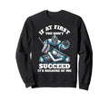 Ice Hockey Goalie Goalkeeper Glove Sweatshirt - Unique Graphic for Adults