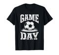 Game Day Soccer Ball Sports T-Shirt - Graphic Print for Adults