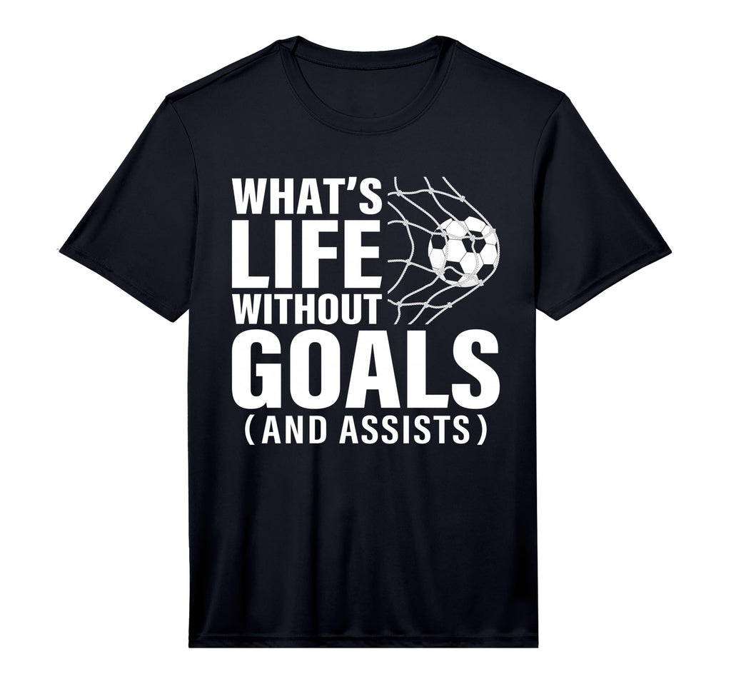 Mens Funny Soccer Whats Life Without T-Shirt - Custom Art Print Unisex