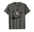Soccer France Flag French Pride T-Shirt - Trendy Graphic Men Women