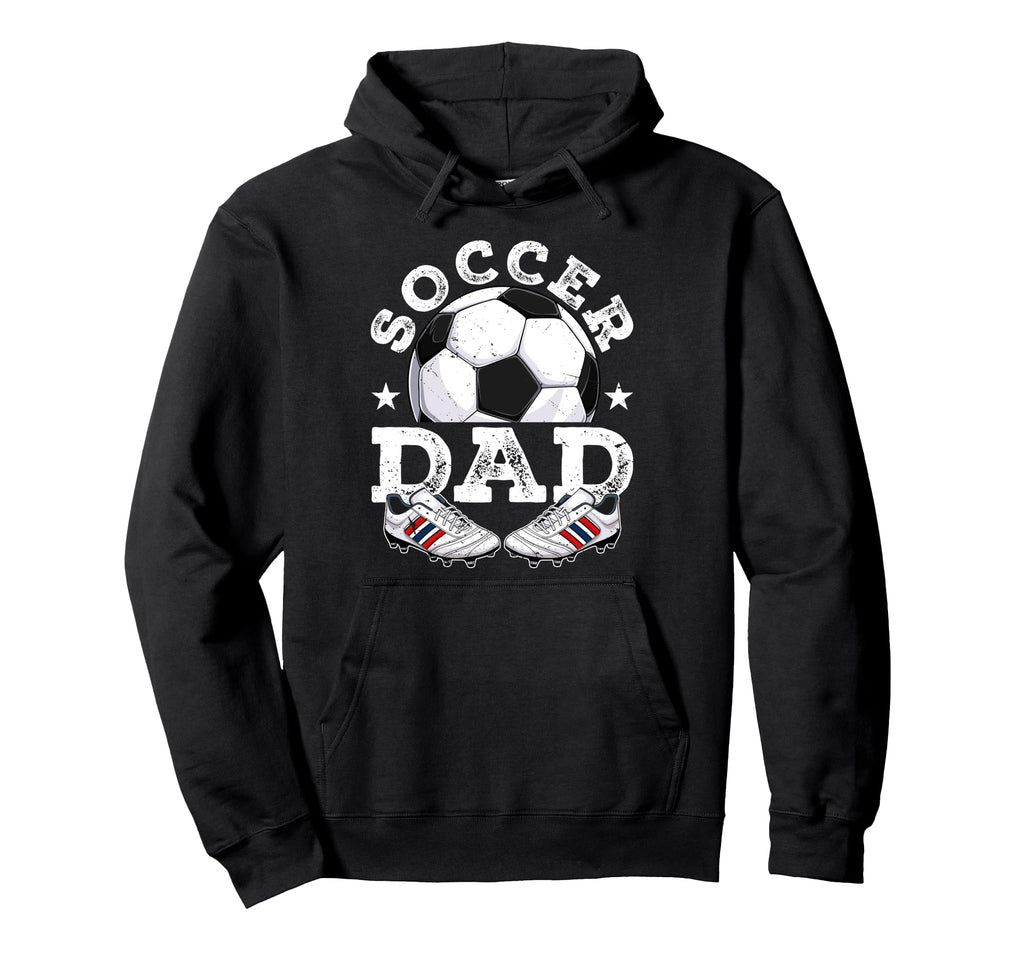 Soccer Dad Daddy Father Happy Hoodie - Aesthetic Graphic for Adults
