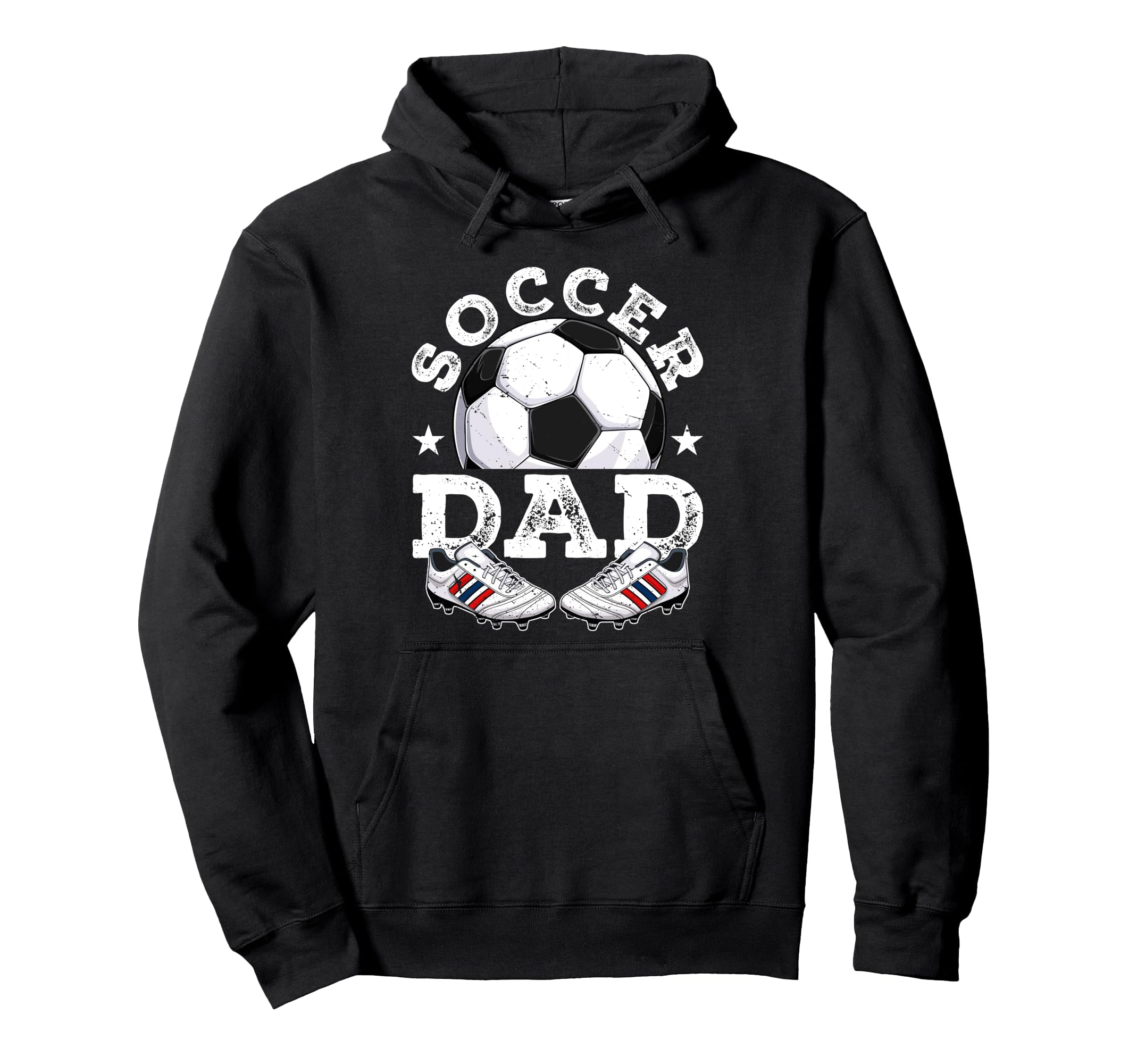 Soccer Dad Daddy Father Happy Hoodie - Aesthetic Graphic for Adults